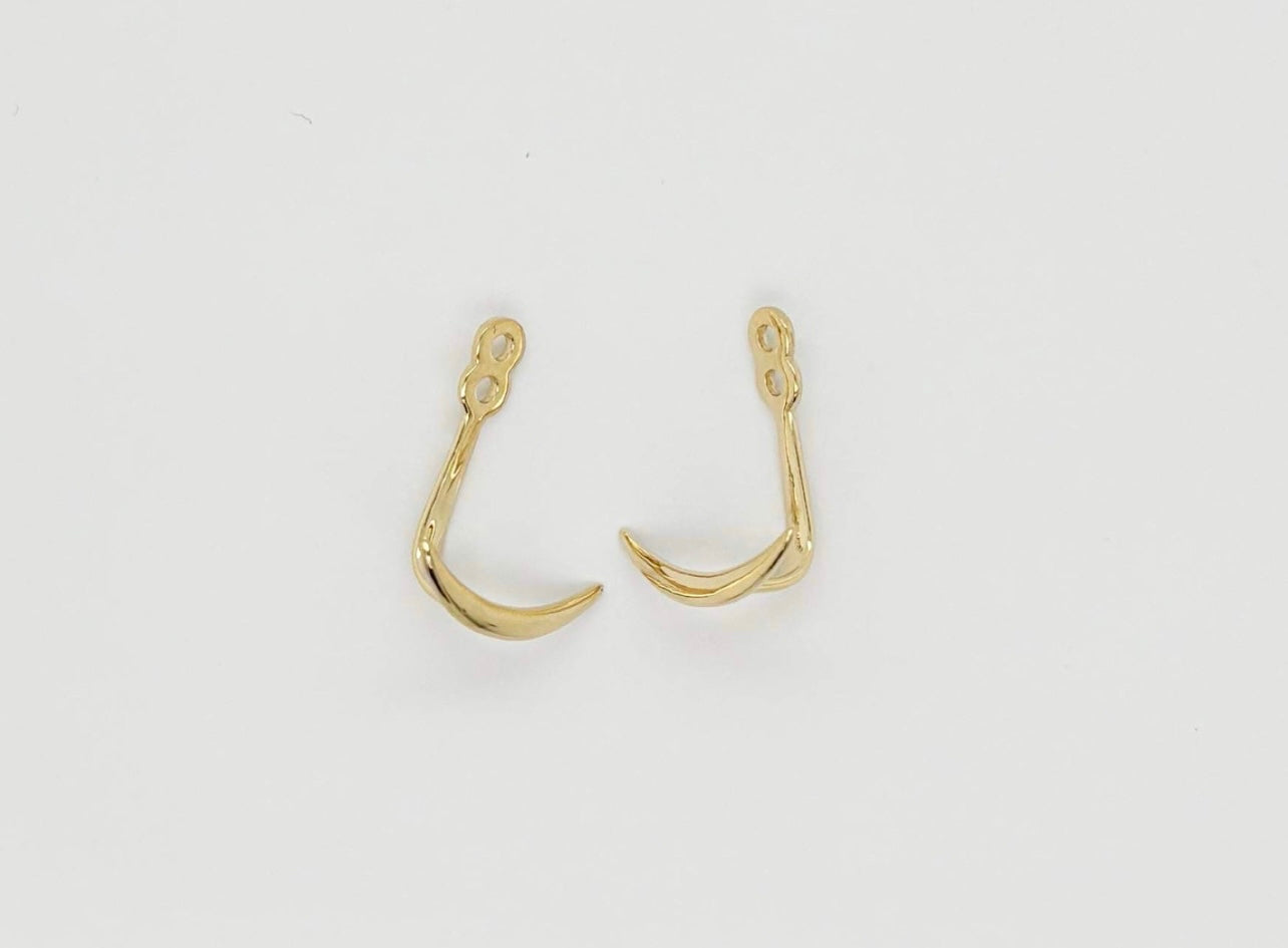 Crescent Moon Arc Earring Jacket