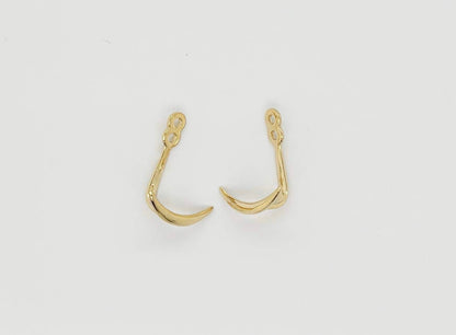 Crescent Moon Arc Earring Jacket