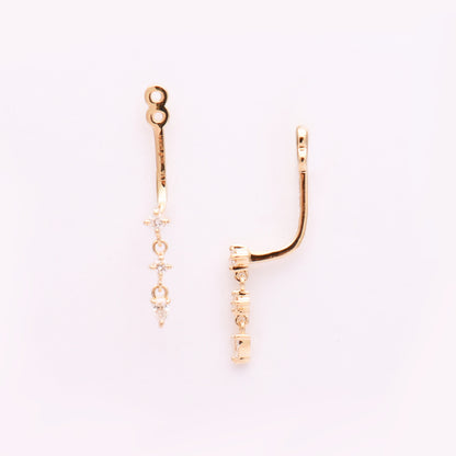 Dew Drop Lab Diamond Earring Jacket