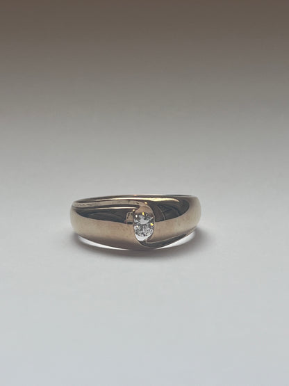 Vintage Diamond Dome Ring