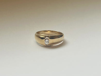 Vintage Diamond Dome Ring