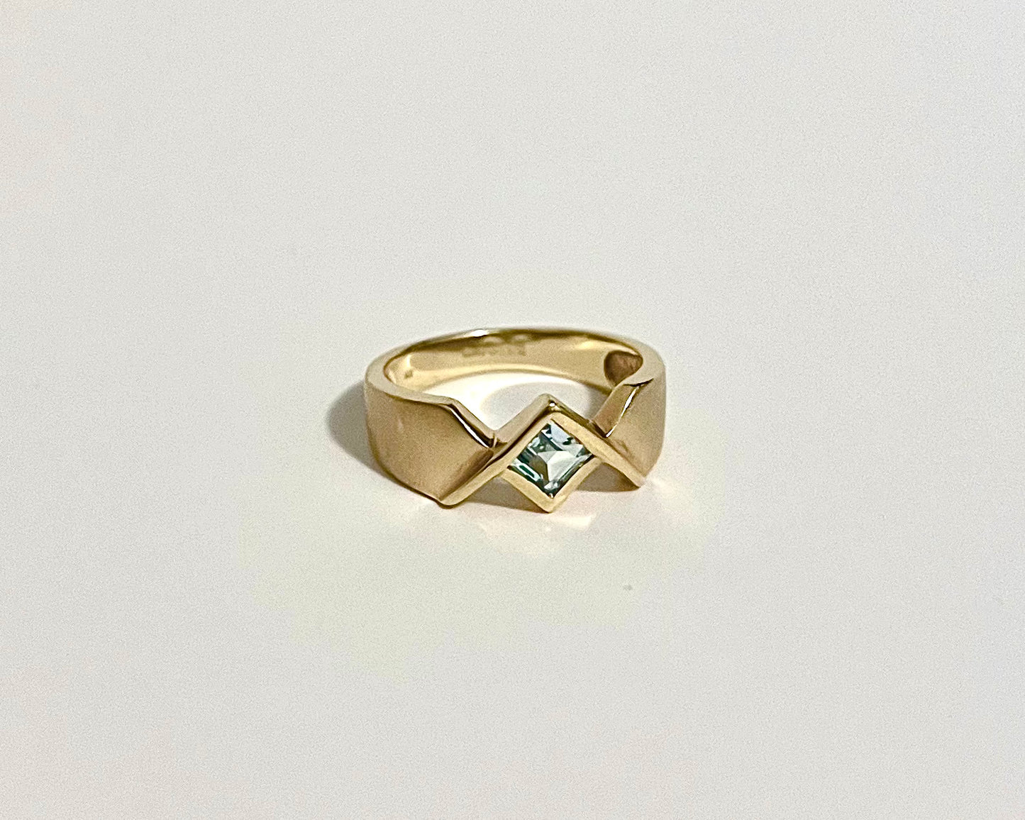 Vintage Topaz Signet Ring