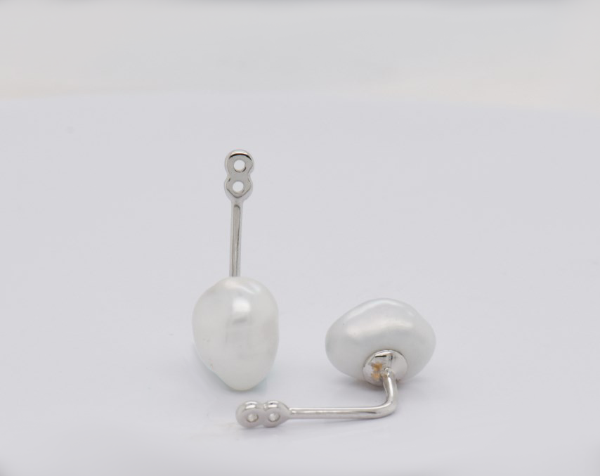 Baroque Pearl Earring Jacket